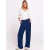 imageANRABESS Womens Wide Leg High Waisted Pants 2026 Summer Button Pleated Work Dress Pants Trousers Business Casual OutfitsNavy Blue