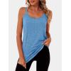 imageANRABESS Workout Tank Tops for Women Spaghetti Strap Camisole Shirts Summer 2026 Loose Fit Athletic Running Yoga Gym ClothesBlue