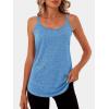 imageANRABESS Workout Tank Tops for Women Spaghetti Strap Camisole Shirts Summer 2026 Loose Fit Athletic Running Yoga Gym ClothesBlue