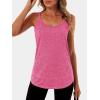 imageANRABESS Workout Tank Tops for Women Spaghetti Strap Camisole Shirts Summer 2026 Loose Fit Athletic Running Yoga Gym ClothesHot Pink