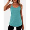 imageANRABESS Workout Tank Tops for Women Spaghetti Strap Camisole Shirts Summer 2026 Loose Fit Athletic Running Yoga Gym ClothesLake Green