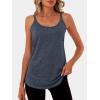 imageANRABESS Workout Tank Tops for Women Spaghetti Strap Camisole Shirts Summer 2026 Loose Fit Athletic Running Yoga Gym ClothesNavy Blue