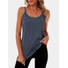 imageANRABESS Workout Tank Tops for Women Spaghetti Strap Camisole Shirts Summer 2026 Loose Fit Athletic Running Yoga Gym ClothesNavy Blue