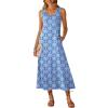 imageANRABESS Womens Maxi Dresses 2026 Summer Casual Scoop Neck Sleeveless Long Tank Dress Beach Sundress Travel Vacation ClothesBlue White Printed