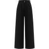 imageANRABESS Womens Wide Leg High Waisted Pants 2026 Summer Button Pleated Work Dress Pants Trousers Business Casual OutfitsBlack