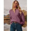 imageANRABESS Womens Oversized Sweaters 2025 Long Sleeve Fuzzy Knit Casual Chunky Pullover Sweater Fall Outfits ClothesFuchsia Mauve Pink