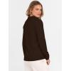 imageANRABESS Womens Polo V Neck Long Sleeve Sweaters Lightweight Dressy Casual Business Basic Knit Pullover Top 2026 Fall OutfitsCoffee