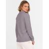 imageANRABESS Womens Polo V Neck Long Sleeve Sweaters Lightweight Dressy Casual Business Basic Knit Pullover Top 2026 Fall OutfitsNutmeg