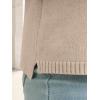 imageANRABESS Short Sleeve Sweater for Women Oversized Lightweight Casual Work Top Shirts Knit Crewneck 2026 Spring Summer OutfitsBeige