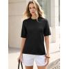 imageANRABESS Short Sleeve Sweater for Women Oversized Lightweight Casual Work Top Shirts Knit Crewneck 2026 Spring Summer OutfitsBlack