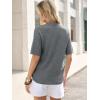 imageANRABESS Short Sleeve Sweater for Women Oversized Lightweight Casual Work Top Shirts Knit Crewneck 2026 Spring Summer OutfitsGray