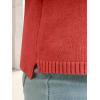 imageANRABESS Short Sleeve Sweater for Women Oversized Lightweight Casual Work Top Shirts Knit Crewneck 2026 Spring Summer OutfitsOrange
