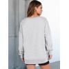 imageANRABESS Womens Oversized Sweatshirts Long Sleeve Tunic Shirts V Neck Loose Pullover Tops 2026 Spring Teen Girls OutfitLight Grey