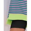 imageANRABESS Womens Oversized Sweatshirts Long Sleeve Tunic Shirts V Neck Loose Pullover Tops 2026 Spring Teen Girls OutfitPink Green