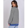 imageANRABESS Womens Striped Oversized Sweatshirts Crew Neck Long Sleeve Shirts Soft Color Block Pullover Top Fashion ClothingBlack White