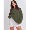 imageANRABESS Womens Sweatshirts Crewneck Fleece Oversized Pullover Sweater Spring Winter Cute Tops Teen Girls Preppy Clothes 2026Army Green