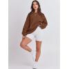 imageANRABESS Womens Sweatshirts Crewneck Fleece Oversized Pullover Sweater Spring Winter Cute Tops Teen Girls Preppy Clothes 2026Coffee