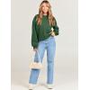 imageANRABESS Womens Sweatshirts Crewneck Fleece Oversized Pullover Sweater Spring Winter Cute Tops Teen Girls Preppy Clothes 2026Dark Green
