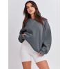 imageANRABESS Womens Sweatshirts Crewneck Fleece Oversized Pullover Sweater Spring Winter Cute Tops Teen Girls Preppy Clothes 2026Deep Gray