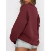 imageANRABESS Womens Sweatshirts Crewneck Fleece Oversized Pullover Sweater Spring Winter Cute Tops Teen Girls Preppy Clothes 2026Deep Red