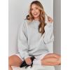 imageANRABESS Womens Sweatshirts Crewneck Fleece Oversized Pullover Sweater Spring Winter Cute Tops Teen Girls Preppy Clothes 2026Gray