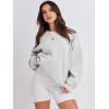 imageANRABESS Womens Sweatshirts Crewneck Fleece Oversized Pullover Sweater Spring Winter Cute Tops Teen Girls Preppy Clothes 2026Gray