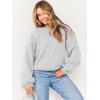 imageANRABESS Womens Sweatshirts Crewneck Fleece Oversized Pullover Sweater Spring Winter Cute Tops Teen Girls Preppy Clothes 2026Gray