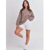 imageANRABESS Womens Sweatshirts Crewneck Fleece Oversized Pullover Sweater Spring Winter Cute Tops Teen Girls Preppy Clothes 2026Gray Khaki