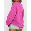 imageANRABESS Womens Sweatshirts Crewneck Fleece Oversized Pullover Sweater Spring Winter Cute Tops Teen Girls Preppy Clothes 2026Hot Pink