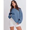 imageANRABESS Womens Sweatshirts Crewneck Fleece Oversized Pullover Sweater Spring Winter Cute Tops Teen Girls Preppy Clothes 2026Indigo Blue