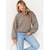imageANRABESS Womens Sweatshirts Crewneck Fleece Oversized Pullover Sweater Spring Winter Cute Tops Teen Girls Preppy Clothes 2026Khaki Brown