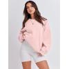 imageANRABESS Womens Sweatshirts Crewneck Fleece Oversized Pullover Sweater Spring Winter Cute Tops Teen Girls Preppy Clothes 2026Light Pink