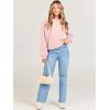 imageANRABESS Womens Sweatshirts Crewneck Fleece Oversized Pullover Sweater Spring Winter Cute Tops Teen Girls Preppy Clothes 2026Light Pink