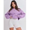 imageANRABESS Womens Sweatshirts Crewneck Fleece Oversized Pullover Sweater Spring Winter Cute Tops Teen Girls Preppy Clothes 2026Light Purple