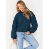 imageANRABESS Womens Sweatshirts Crewneck Fleece Oversized Pullover Sweater Spring Winter Cute Tops Teen Girls Preppy Clothes 2026Navy Blue