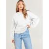 imageANRABESS Womens Sweatshirts Crewneck Fleece Oversized Pullover Sweater Spring Winter Cute Tops Teen Girls Preppy Clothes 2026White