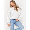 imageANRABESS Womens Sweatshirts Crewneck Fleece Oversized Pullover Sweater Spring Winter Cute Tops Teen Girls Preppy Clothes 2026White