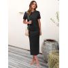 imageANRABESS Womens 2 Piece Skirt SetsStriped Knit Sweater Midi DressComfy CuteLounge Casual Travel for Summer or Early FallBlack