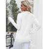imageANRABESS Womens Long Sleeve Polo Sweaters Knit Button Shirt Lightweight Dressy Casual Basic Pullover Tops 2025 Fall Fashion White Small