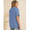 imageANRABESS Womens Short Sleeve Tops Oversized Lightweight Sweatshirt Polo Shirts 2026 Summer Casual Button Pullover Top OutfitsLight Blue