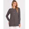 imageANRABESS Womens Cardigans 2026 Fall Dressy Casual Long Sleeve Crewneck Button Down Open Front Soft Knit Cardigan SweatersDeep Taupe