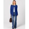 imageANRABESS Womens Cardigans 2026 Fall Dressy Casual Long Sleeve Crewneck Button Down Open Front Soft Knit Cardigan SweatersRoyal Blue