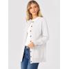 imageANRABESS Womens Cardigans 2026 Fall Dressy Casual Long Sleeve Crewneck Button Down Open Front Soft Knit Cardigan SweatersWhite