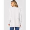 imageANRABESS Womens Cardigans 2026 Fall Dressy Casual Long Sleeve Crewneck Button Down Open Front Soft Knit Cardigan SweatersWhite