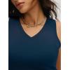 imageANRABESS Womens Wool Blend Tank Tops V Neck Sleeveless Sweater Business Casual Work Knit Shirts Slim Fit 2026 Summer OutfitsDark Teal
