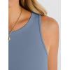 imageANRABESS Bodysuits for Women Summer Sleeveless Slim Fitted Crew Neck Bodysuit Tank Tops 2026 Sexy Going Out Trendy OutfitsHaze Blue
