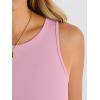 imageANRABESS Bodysuits for Women Summer Sleeveless Slim Fitted Crew Neck Bodysuit Tank Tops 2026 Sexy Going Out Trendy OutfitsPink