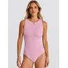 imageANRABESS Bodysuits for Women Summer Sleeveless Slim Fitted Crew Neck Bodysuit Tank Tops 2026 Sexy Going Out Trendy OutfitsPink