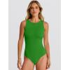 imageANRABESS Bodysuits for Women Summer Sleeveless Slim Fitted Crew Neck Bodysuit Tank Tops 2026 Sexy Going Out Trendy OutfitsSage Green