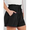 imageANRABESS Linen Shorts for Women Summer Casual Wide Leg Loose High Waist Drawstring Dressy Shorts 2026 Beach Vacation ClothesBlack